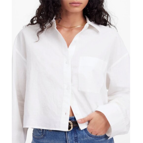 Madewell Straight-Hem Shirt - Picture 2 of 8